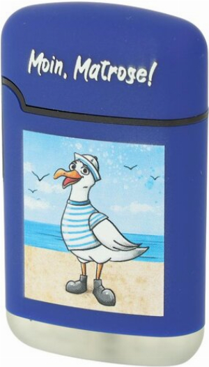 Easy Torch Relief Möwe Feuerzeug Blau 4v4