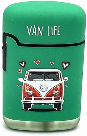 Easy Torch Van Life Feuerzeug grün