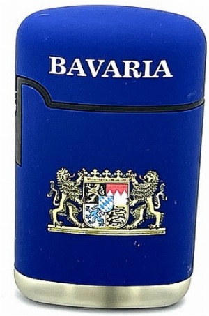 Easy Torch Wappen Motiv Serie Bavaria Feuerzeug blau