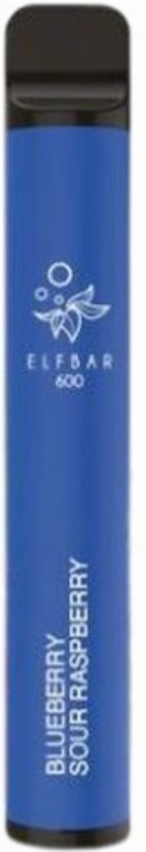 Elf Bar 600 Blueberry Sour Raspberry Einweg E-Zigarette ohne Nikotin