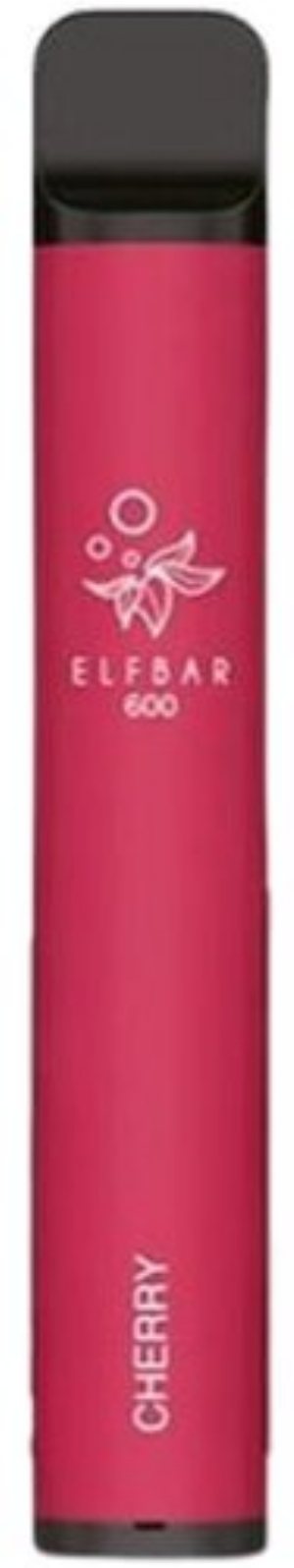 Elf Bar 600 Einweg E-Zigarette Cherry Geschmack Nikotinfrei