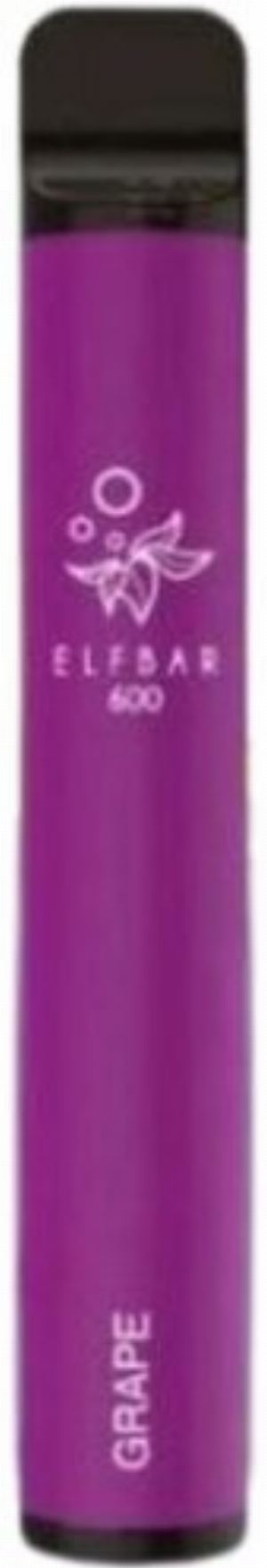 Elf Bar 600 Grape Aroma Einweg E-Zigarette ohne Nikotin