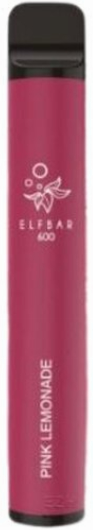 Elf Bar 600 Pink Lemonade Einweg E-Zigarette ohne Nikotin