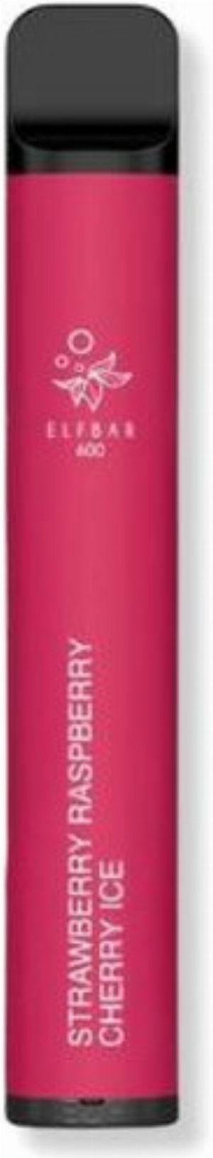 Elf Bar 600 Strawberry Raspberry Cherry Ice Einweg E-Zigarette 20mg