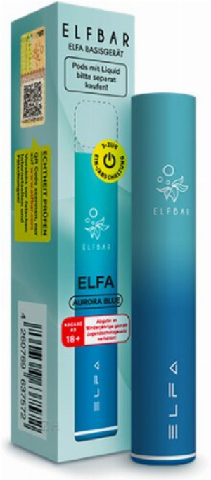 Elf Bar ELFA Akku-Träger Aurora-Blau