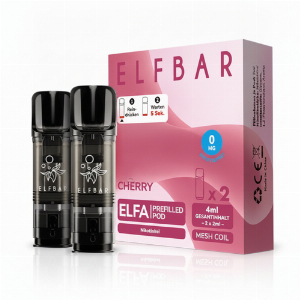 Elf Bar ELFA Cherry Prefilled Pod 2x2ml Nikotinfrei