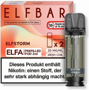 Elf Bar ELFA Elfstorm Prefilled Pod 2x2ml 20mg