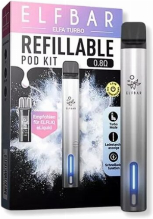 Elf Bar ELFA Turbo Akku-Träger Aurora-Black