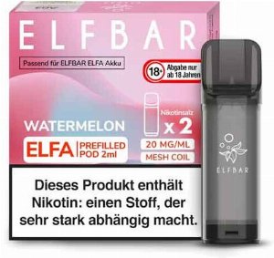 ELFBAR ELFA Watermelon Prefilled Pod 2x2ml 20mg