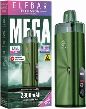 Elf Bar ELFX Mega Kit 2800mAh Green