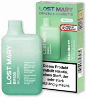 Elf Bar Lost Mary BM600 Blueberry Einweg E-Zigarette 20mg