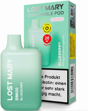 Elf Bar Lost Mary BM600 Blueberry Einweg E-Zigarette 20mg