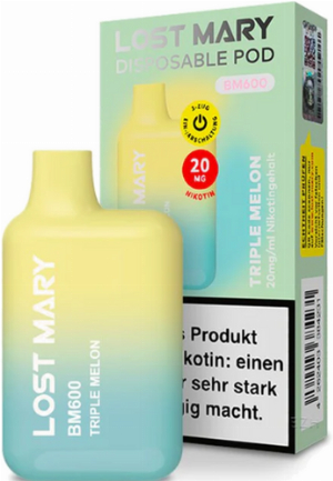 Elf Bar Lost Mary BM600 Triple Melon Einweg E-Zigarette 20mg