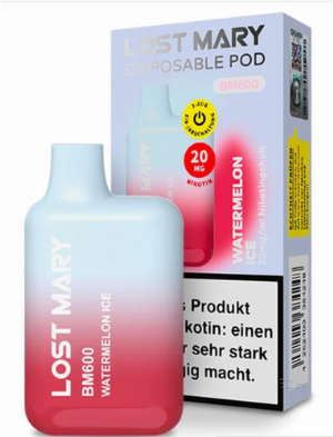 Elf Bar Lost Mary BM600 Watermelon Ice Einweg E-Zigarette 20mg