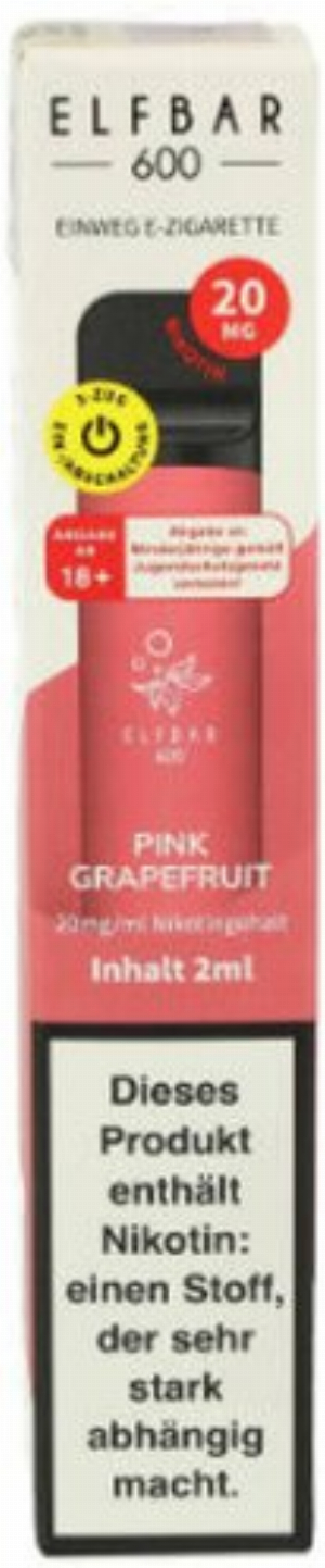 Elf Bar Pink Grapefruit Einweg E-Zigarette 20mg