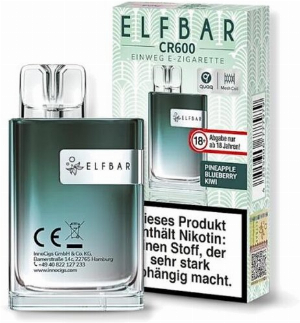 Elfbar CR600 Pineapple Blueberry Kiwi Einweg E-Zigarette 20mg