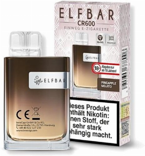 Elfbar CR600 Pineapple Mojito Einweg E-Zigarette 20mg