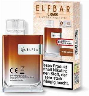 Elfbar CR600 Triple Mango Einweg E-Zigarette 20mg