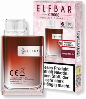 Elfbar CR600 Watermelon Einweg E-Zigarette 20mg