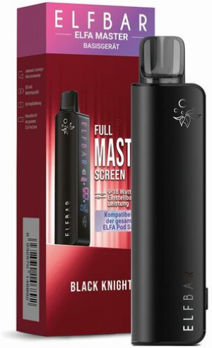 Elfbar Elfa Master E-Zigarette Black Knight