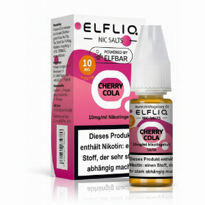 Elfliq by Elfbar Cherry Cola 10mg Nikotinsalz Liquid