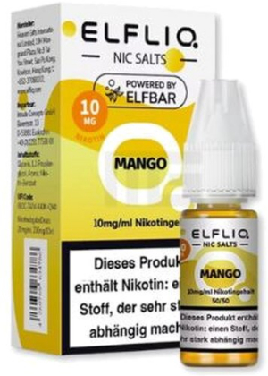 Elfliq by Elfbar Nikotinsalz Liquid Mango 10mg