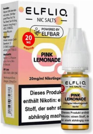 Elfliq by Elfbar Nikotinsalz Liquid Pink Lemonade 20mg