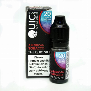 eLiquid Quic Nic Salt American Tobacco 20mg Nikotin