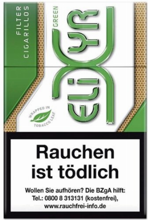 Elixyr Menthol Green Filter Zigarillos
