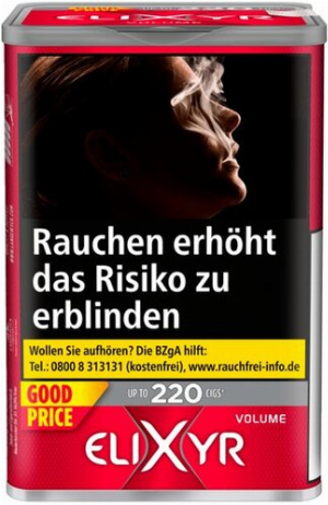 Elixyr Rot 97g Dose Volumentabak