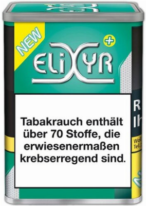 Elixyr+ Tabak 102g Dose Feinschnitt