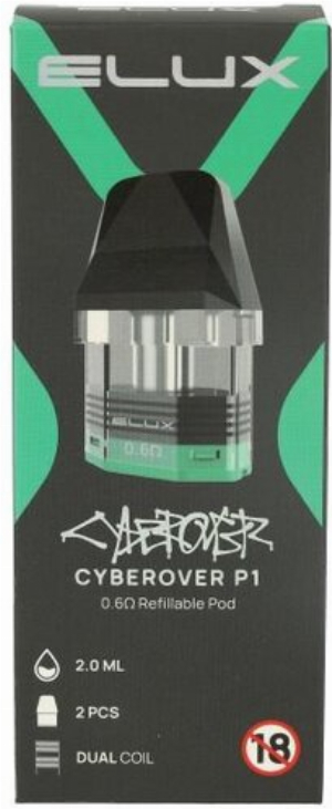 Elux Cyberover P1 pod 0,6 Ohm 2 Stk.