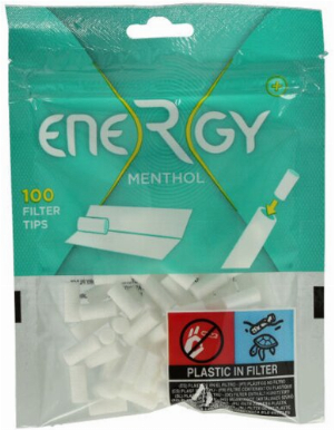Energy+ (Elixyr) Menthol Filter Tips für Zigaretten