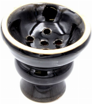 Ersatzkopf Shisha schwarz