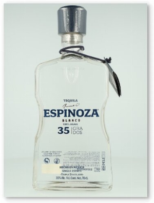 Espinoza Tequila Blanco Papel 35% Vol.