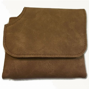 Etui Box Veloursleder Braun Zubehör für e Zigarette