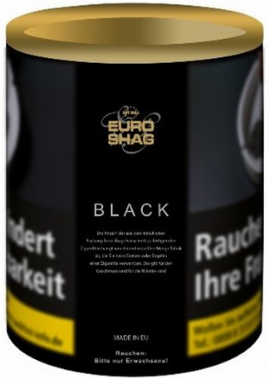 Euro Shag Zigarettentabak Black (Zware) 110g Dose Feinschnitt