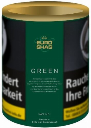 Euro Shag Zigarettentabak Green (ehem. Classic) 110g Dose Feinschnitt