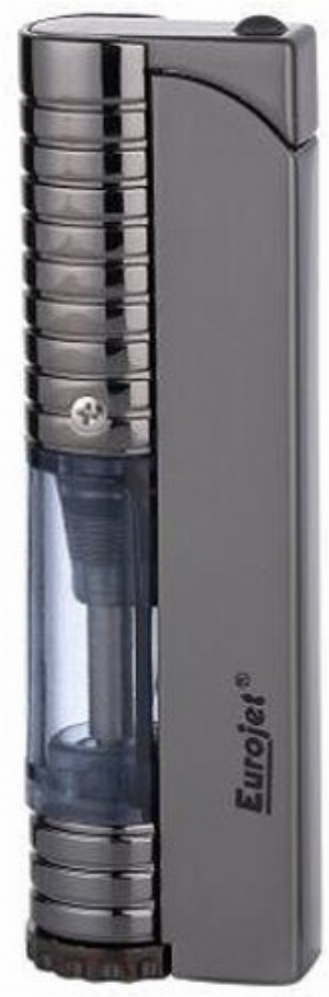 Eurojet Feuerzeug Samoa Jet Perl Schwarz