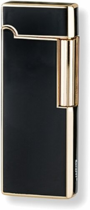 Eurojet Feuerzeug Style Stein Schwarz/Gold