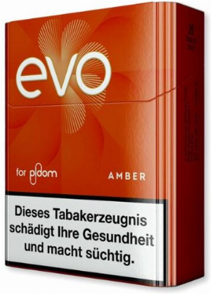 EVO Tabaksticks Amber 20 Stk