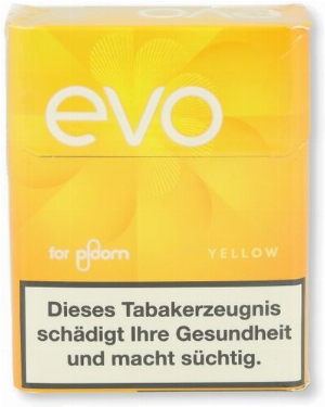 EVO Tabaksticks Yellow 20er