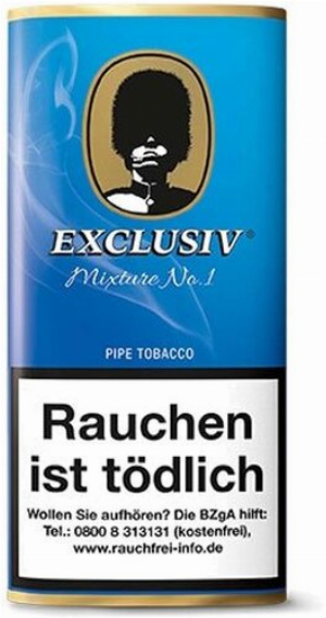Exclusiv Mixture No 1 Pfeifentabak 50g Packung