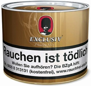 Exclusiv Mixture Tabak No 6 100g Pfeifentabak