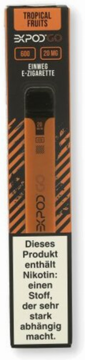 Expod Go Tropical Fruits Einweg E-Zigarette 20mg