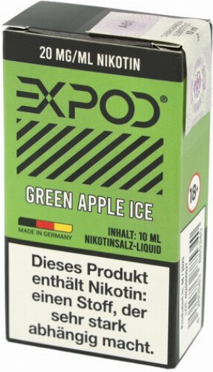 Expod Green Apple Ice Nikotinsalz Liquid 20mg
