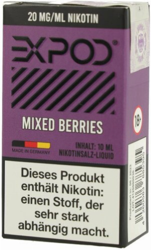 Expod Nikotinsalz Liquid Mixed Berries 20mg