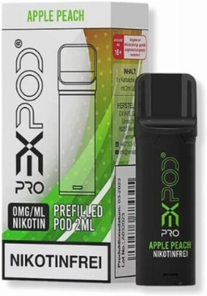 Expod Pro Apple Peach Prefilled Pod 1x2ml Nikotinfrei
