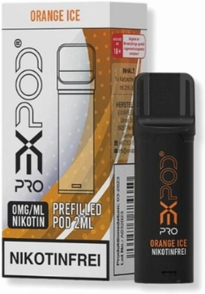Expod Pro Orange Ice Prefilled Pod 1x2ml Nikotinfrei