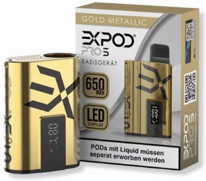 Expod Pro S Basisgerät 650 mAh Gold Metallic